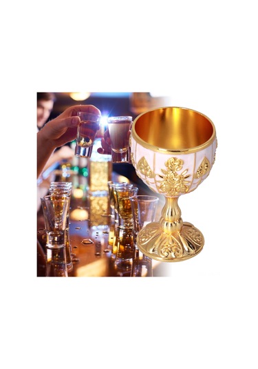 Vkemall 30ml Metalik Gömlek Bardağı 2'li Set - Hediye/şarap Seti İçin Uygun, Taşınabilir Ve Güvenli Tasarım