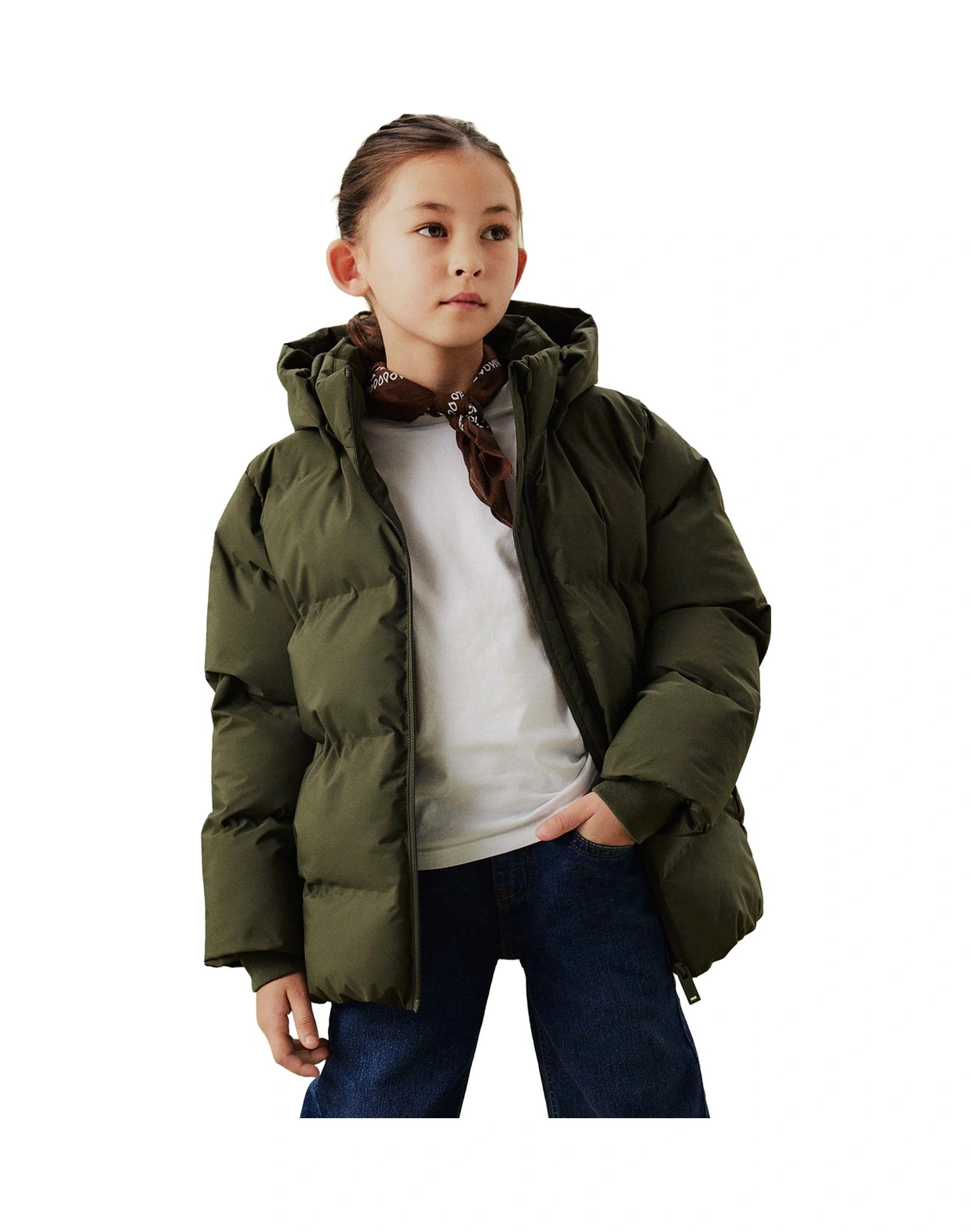 Name It Nknmusk Puffer Jacket Tb Yeşil Unisex Çocuk Mont Yeşil