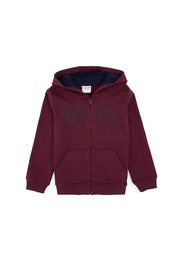 U.s. Polo Assn. Erkek Çocuk Plum Hırka Örme 50313844-vr177 New Plum