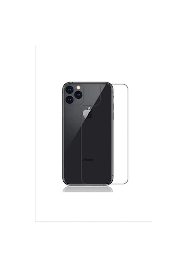 Apple Uyumlu iPhone 11 Maxi Glass Arka Temperli Cam Ekran Koruyucu