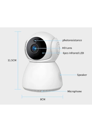 V380 Pro 360 Wifi Kamera
