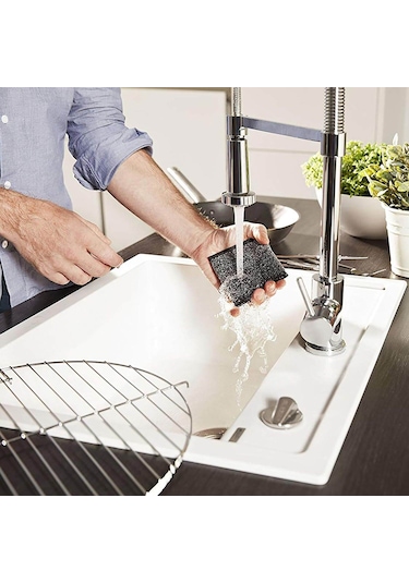 Vileda Glitzi Power Inox Çelik 2'li Bulasik Teli 3'lü Paket