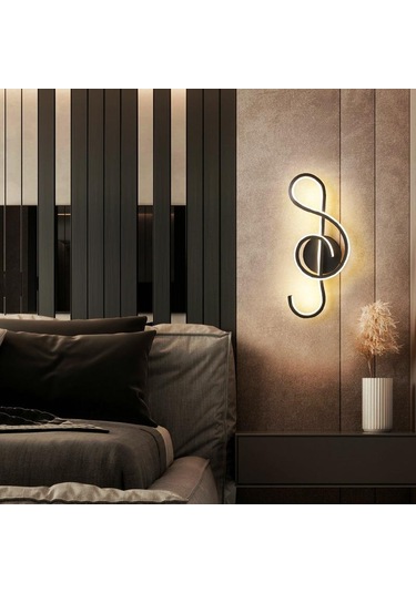 Yatak Odası Arka Plan Duvar Lambası Basit Modern Yatak Odası Çocuk Odası Lambası Başucu Koridor Oturma Odası Koridor Lambası Beyaz