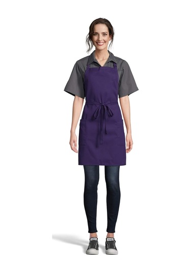 Cepli Önlükler İş + Restoran Üniforması Mor, Tek Beden Diğer