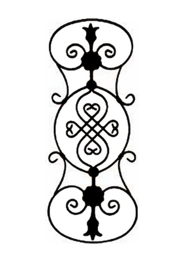 01 Dekoratif Amaçlı Balkon / Kapı / Merdiven Korkuluk