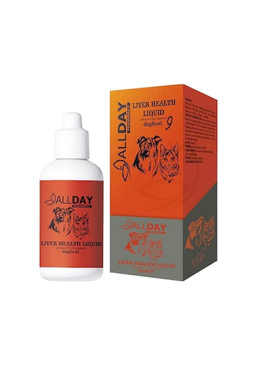 Allday 9 Liver Liquid Kedi Köpek Ciğer Koruyucu Şurup 100 ML