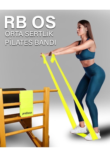 Pilates Lastiği Orta Sert Rb Os Sarı