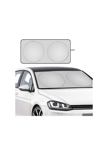 Araba Ön Cam Güneşliği - Uv Işınlarını Engeller Güneşlik Koruyucu, Ön Cam Güneşlikleri, Katlanabilir Araba Güneşliği Ön Cam Newway 150 70cm