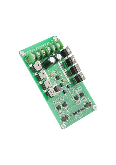 Yaleker Irf3205 İki Yollu Dc Motor Sürücü Kartı - Güçlü Fren Fonksiyonu İle Yüksek Güçlü H Köprüsü, 30a Zirve Akımı, 3-36v