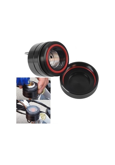 Xuweiwei Yüksek Performanslı Siyah Motosiklet Zincir Yağlayıcı Seti Yamaha Honda Ktm Ducati