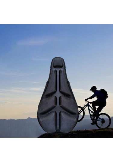 Suntek Bisiklet Sele Kılıfı Aşınmaya Dayanıklı Minderi S Siyah