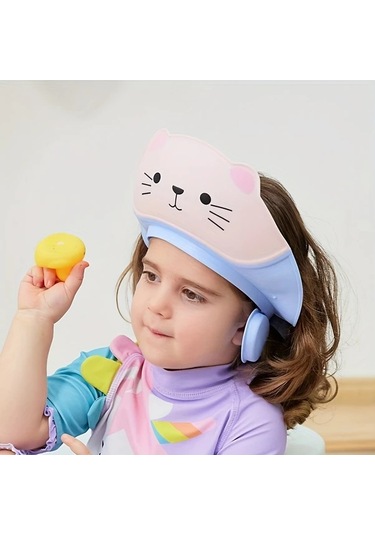 Willowhaven Pembe Renk, Pratik Duş Bonesi, 3 Renk Seçeneği, Ayarlanabilir Kulak Korumalı Banyo Bone Diğer