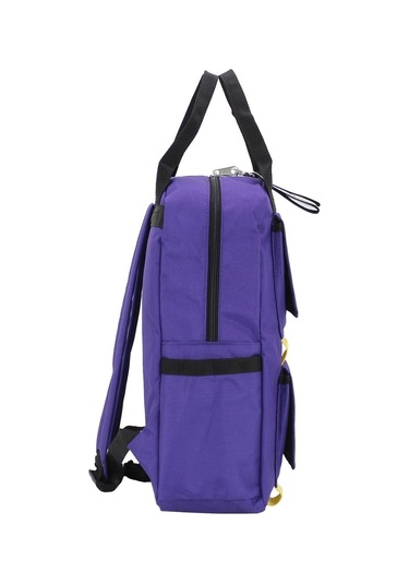 Case Club Kadın Çantası Yandan Cepli Su Geçirmmez Kumaş Mor