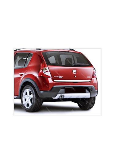 Dacia Sandero  Krom Bagaj Alt Çıtası 2006-2012 P.Çelik