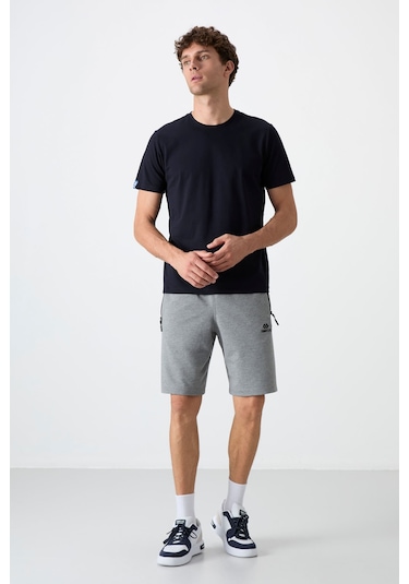 Tommy Life Standart Kalıp 3lü Paket Siyah-gri Melanj-parlament Erkek Şort - 81136 Siyah - Gri