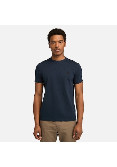 Timberland Dunstan River Short Sleeve Tee Erkek T-shirt-32279 Koyu Mavi