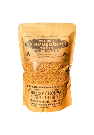 Bozkırlı Çavuşoğlu Odun Ateşinde Kavrulmuş Susam 500 G