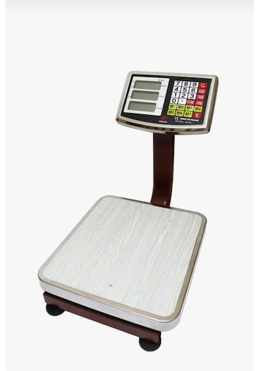 100kg-boyunlu Katlanır-çift Lcd Ekranlı-elektronik Terazi