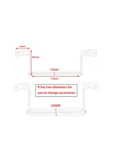 Xindoker Ducati Multistrada 1200s, Enduro, 950 İçin Dayanıklı Alüminyum Navigasyon Braketi, Kolay Kurulum, Paslanmaz Siyah