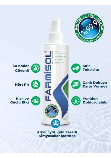 Farmisol Antiseptik Dezenfektan 200 ML