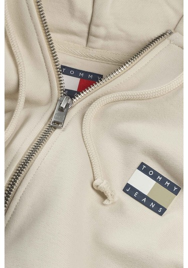 Tommy Jeans Erkek Sweatshirt-dm0dm21626 Bej