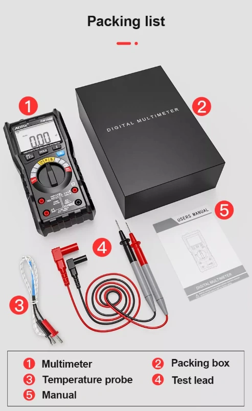 Mestek Dm-100b Dijital Multimetre
