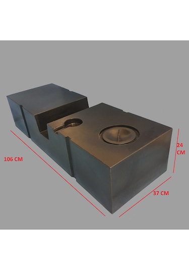 Ducato Jumper Boxer Dalgakıranlı Karavan Su Deposu 105 L Siyah