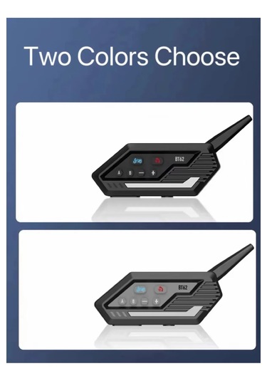Vothoon BT62 Kablosuz Bluetooth Intercom 2 Motosiklet Kask Kulaklığı