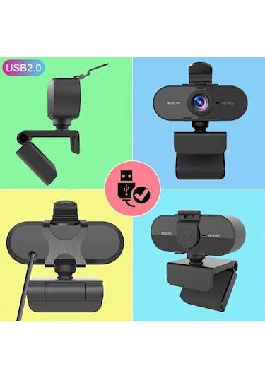 Oldfriend Full Dh 1080p Oyun Ve Konferans Web Kamerası Otomatik Odaklamalı Mikrofonlu