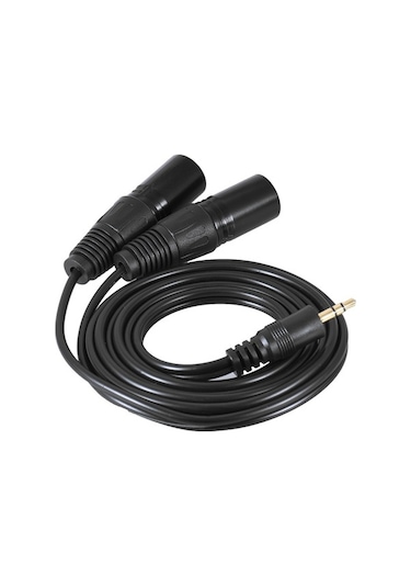 Flybuy Yüksek Xlr-3.5mm Ses Ses Profesyonel Ofc Net Maiyame Kaliteli Kablosu İletken İle 1.5m - Ak