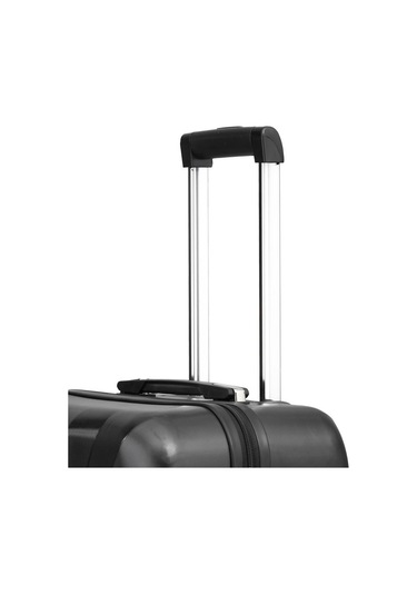Büyük Boy %100 Polikarbon Valiz 4x2 Teker Siyah 1809 Siyah