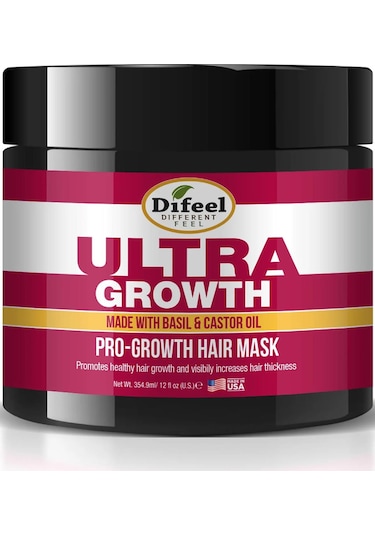 Difeel Ultra Growth Yavaş Uzayan Saçlara Özel Saç Maskesi 354.9 ML