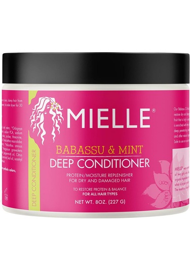 Mielle Babassu & Mint Derin Saç Kremi 227 G