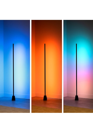 Wiz Gradient Zemin Lambası - Siyah 140 Cm