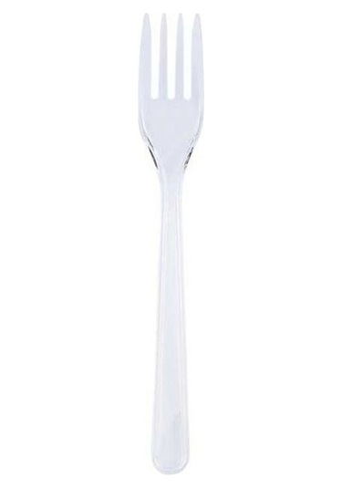 Plastik Çatal Kalın 100'lü