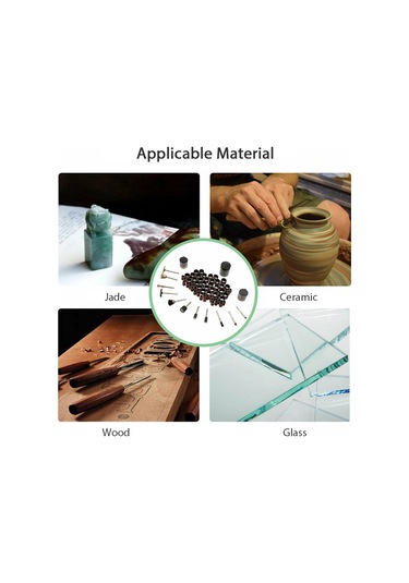 Geeroyoo 151 Parçalı Çok Amaçlı Taşlama Ve Polisaj Seti - Ahşap, Cam, Seramik İçin