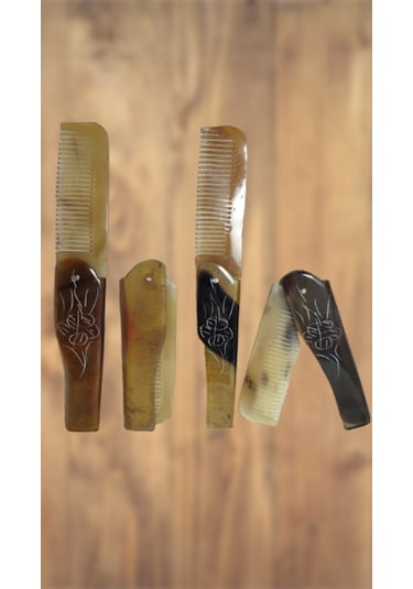 Doğal Boynuz Kemik Tarak