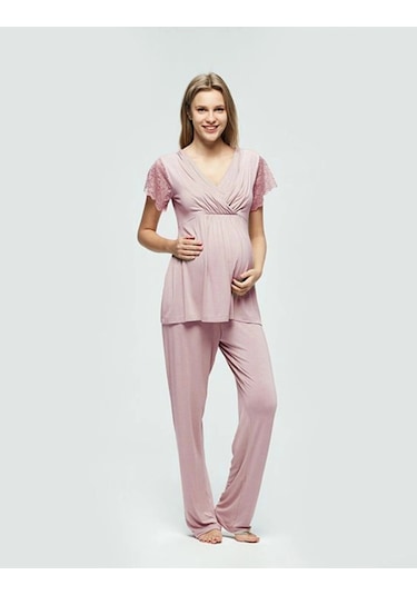 Catherine's Hamile Pijama Takımı 820 PEMBE