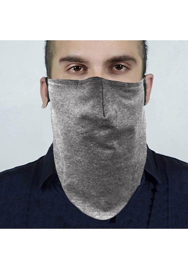 Suntek Erkekler Sakal Kapüşonlu Bandana Koruması Için Rüzgar Gri