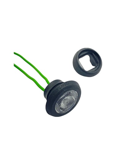 Frıstom 12v-24v Göz-ayna Altı-gündüz Sürüş Lambası Led Yeşil Çap:20 Mm E9