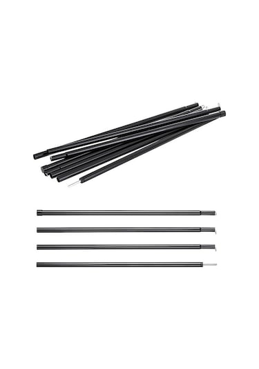 Dayanıklı Rüzgar Geçirmez Kamp Çadırı Direği 2m - Çelik Konstrüksiyonlu, Katlanabilir, Taşınabilir Çok Renkli Çok Renkli