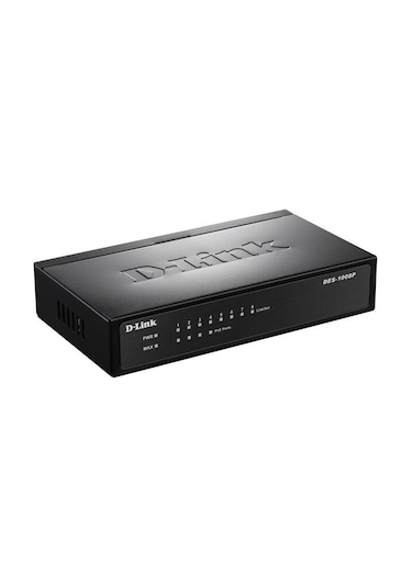 D Link Des 1008P/C1A 8Port 10/100 4 Poe Switch