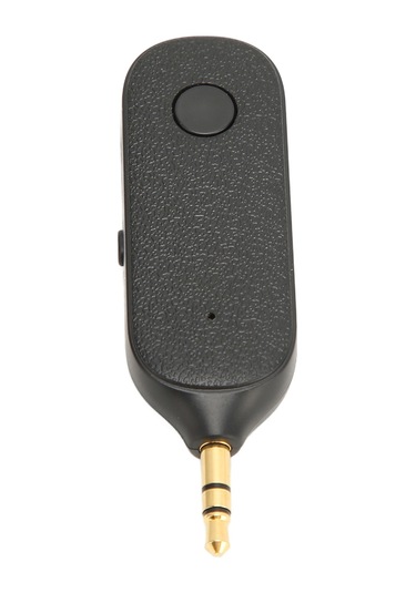 3,5 Mm Bluetooth Adaptörü 2'si 1 Arada Eller Serbest Aramayı Destekleyen Kablosuz Aux Verici Alıcısı Mikrofonlu Araba Hoparlörü İçin