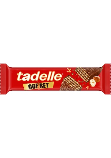 Tadelle Sütlü Çikolatalı Gofret 28 Gr 28 Adet