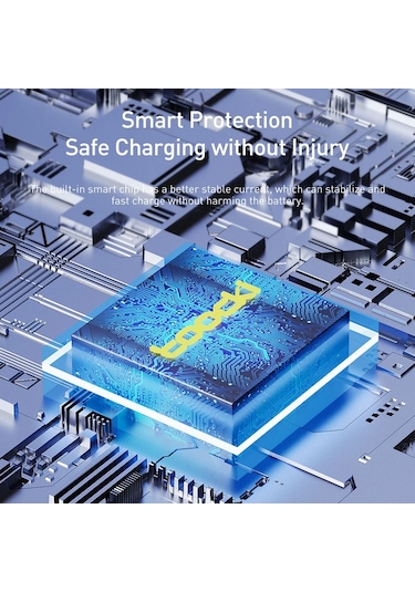 Toocki 3a Usb Tip C Kablo Hızlı Şarj Kablosu Usb-c Şarj Veri Kablosu Xiaomi Blue 1m 1m