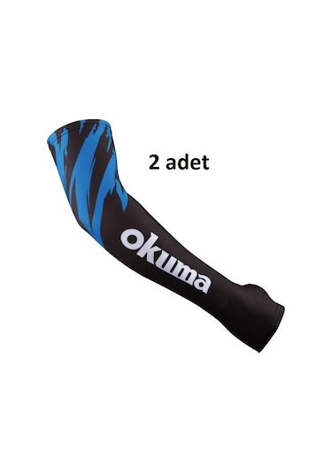 Okuma Black Motif Sleeves S Beden Kolluk 2 Adet Çok Renkli