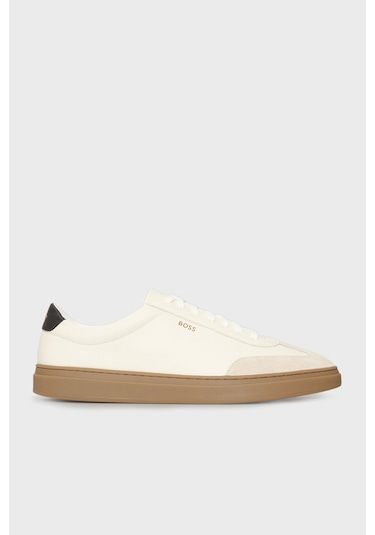 Boss Erkek Ayakkabı 50552852 122 Beyaz Beyaz