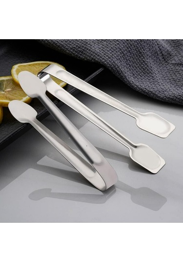 Adet Mutfak Maşası Paslanmaz Çelik Pişirme Kelepçeleri Kullanışlı Izgara Maşası Barbekü Aksesuarı Mutfak Biftek Maşası Açık Hava Malzemeleri Maşası Diğer