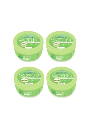 Cire Aseptine Aloe Vera Özlü Vazelin 4 x 150 ML
