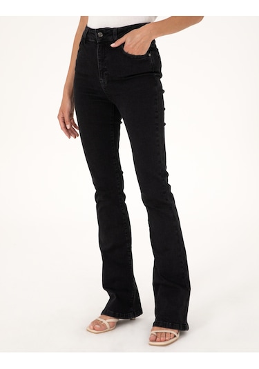 Pierre Cardin Kadın Siyah Pantolon Jean 50313246-vr046 Siyah